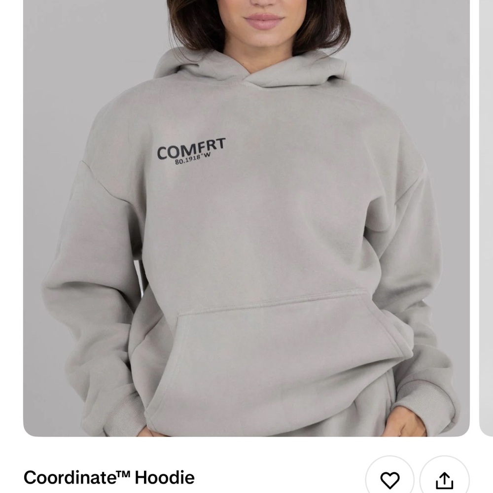 NEW Comfrt Coordinate Hoodie & Sweat Set